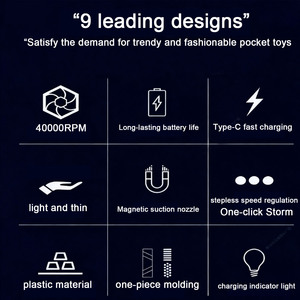 130,000 RPM Turbo Motor Mini Jet Fan sıkıştırılmış Blower hava Duster için araba kurutma taşınabilir ev kilim masası temizleme araçları - Product Image 6