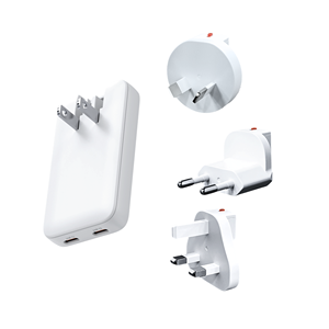 Chargeur universel GaN 65W, charge rapide pour ordinateur portable, tablette, téléphone - Product Image 1