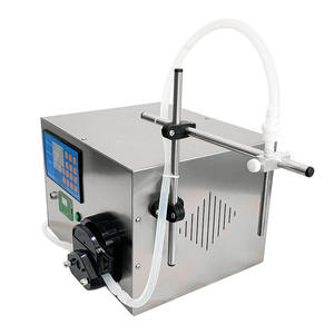 Máquina de llenado con bomba peristáltica semiautomática GZL-80 220V con pantalla digital para botellas de esmalte de uñas líquido - Product Image 2