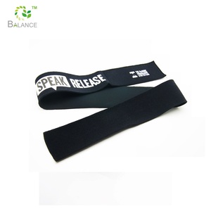 Amazon ajustable del gancho y bucle de sujeción Logotipo de goma de neopreno personalizado pescado rod correas lazos edificio - Product Image 3