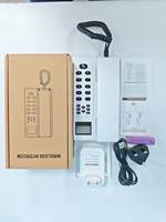Interphone audio sans fil 433 MHz longue portée avec écran tactile 7 pouces et batteries intégrées pour bureau, hôtel et maison