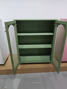 Armoires peu encombrantes avec design d'angle arrondi pour espaces étroits à côté du réfrigérateur - Product Image 6