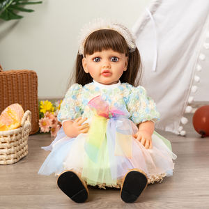 थोक 55 सेमी सिलिकॉन विनील शरीर नवजात जीवन के पुनर्जन्म लड़की जीवित गुड़िया बच्चे गुड़िया बेबी गुड़िया का पुनर्जन्म बच्चों के खिलौने के लिए - Product Image 4