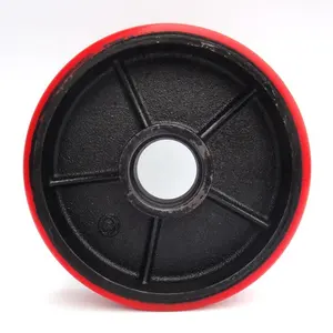 80*70/180*50mm Factory Price High Quality Polyurethane Hand Pallet Truck Rubber Wheel