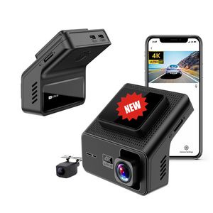 새로운 4k wifi GPS 대시 카메라 자동차 <span class=keywords><strong>dvr</strong></span> 전면 및 후면 듀얼 렌즈 4k 자동차 대시 캠 <span class=keywords><strong>HD</strong></span> 야간 투시경 자동차 대시 카메라 4k - Product Image 1