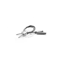 Échantillons gratuits 30mm 60mm 120mm de diamètre avec couverture diffusée en PC Bande lumineuse à LED suspendue Profil LED rond en aluminium