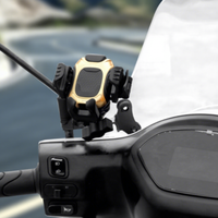 Support téléphone universel pour moto et vélo, antichoc à 360 degrés, en aluminium