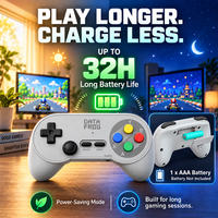 Manette de jeu sans fil rétro Data Frog PC07, double joueur, récepteur USB, manette pour PC, Android, émulateur de jeux classiques