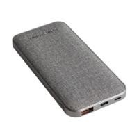 Haute capacité 10000mAh USB chargeur Portable Ultra Power Bank étui en cuir 20W sortie pour téléphones mobiles intelligents support pour téléphone portable