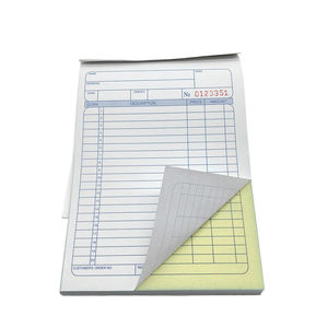 Formulaires de commande d'<span class=keywords><strong>achat</strong></span> autocopiants personnalisés, 2 parties, carnets de commandes de vente, carnets de reçus, carnets de factures, papier autocopiant, carnets de reçus - Product Image 4