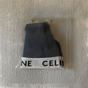 Đồ bơi beachwear Bikini trong suốt túi may mặc với kim loại Snap Nút biểu tượng tùy chỉnh kích thước vải Áo thun túi - Product Image 2