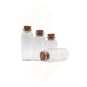 Bán 20Ml 30Ml 50Ml Đường Kính 30 Mét Thử Nghiệm Borosilicate Ống Chai Thủy Tinh Với Nút Chai - Product Image 5