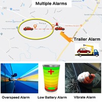 TKSTAR 1500mAh 2G 4G TK913 Traceur GPS professionnel pour enfants, voitures et motos, suivi en ligne via application gratuite et PC