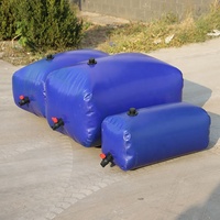 Bâche en pvc pliable flexible Portable récolte collecte réservoir d'eau stockage réservoir à vessie pour l'irrigation agricole