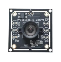 1MP OV9732 1280x720 USB Fokus Manual Tanpa Driver dengan Kabel 2 Meter untuk Modul Kamera 100 Derajat WinXP/7/8/10