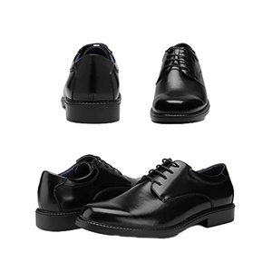 Zapatos de Vestir Clásicos Hechos a Mano de Cuero Genuino de Alta Calidad con Logotipo Personalizado de Marca Original para Hombre, con Cordones, Estilo Oxford, Bicolor - Product Image 3