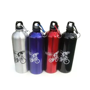 500Ml Wholesale Promotional Cheap Bpa Free Aluminum Water Bottle For Outdoor Sports With Top Lid