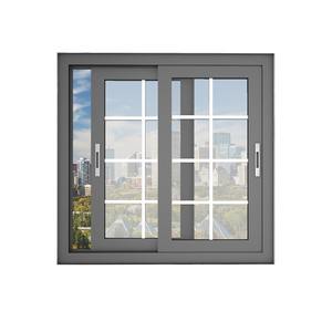 Ventanas corredizas Certificado australiano Negro Alaminuim Ventanas corredizas Ventanas baratas Ventana corrediza de aluminio de doble acristalamiento - Product Image 3