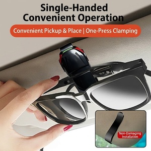 Soporte para Gafas de Sol 3 en 1 para Coche, Clip para Visera con Rompeventanas de Emergencia Integrado y Cortador de Cinturón de Seguridad, Herramienta de Escape de Seguridad - Product Image 4