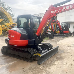 KUBOTA usato KX165 durevole affidabile prestazioni rosso Mini 5.5Ton 6Ton 5.5 6 T escavatore per la Pipeline posa - Product Image 4