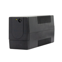 Mini onduleur portable 650VA avec batterie au plomb-acide et alimentation 12V pour moniteur PC et appareils électroménagers
