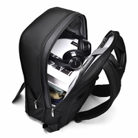 Sac à dos professionnel extensible et étanche pour ordinateur portable 15,6 pouces, 10 cm, élégant, avec sangle de bagage, durable pour le travail et les voyages