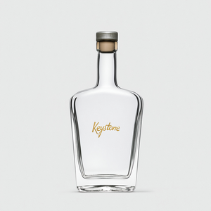 Botellas de Vidrio Blanco Cristalino de Alta Calidad para Whisky, Vodka, Tequila y Licores, con Tapas Corona, 700ml, 750ml, 800ml, Más Vendidas - Product Image 4