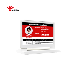 MinewTag STag75 Etiqueta Electrónica de Doble Cara de 7.5 Pulgadas con Tinta Electrónica de 3 Colores, Bluetooth 5.0, para Señalización de Pasillos - Product Image 2