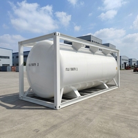 Contenedor de Combustible ISO Estándar 20000-26000L de 20 pies, Acero Inoxidable y Acero al Carbono, Larga Vida Útil