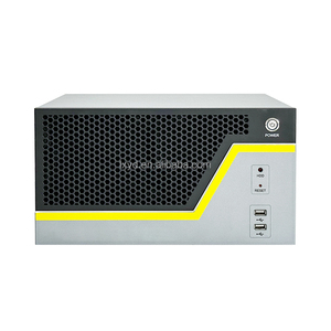 OEM/ODM <span class=keywords><strong>ATX</strong></span> Rack montado en la pared 7 ranuras PCIe 6 puertos COM Puertos frontales USB <span class=keywords><strong>ATX</strong></span> PSU Soporte Aleación de aluminio Acero Construcción Escritorio - Product Image 2