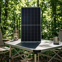 Système de panneaux solaires NB-TOP PERC demi-cellules flexibles double vitrage TUV 550W 2384*1303*35 Modèle NB-TOP-3