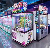 Nouvelle machine de jeu à prix rotative à 4 grilles, à monnayeur, avec système de poussée pour toucher le cible et gagner un cadeau, machine de distribution d'arcade pour centre de divertissement