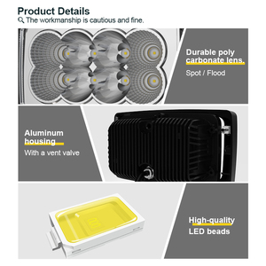 ECE R10 40W LED <span class=keywords><strong>Cab</strong></span> Light pour John Deere AZY75365A AZ41570 Flood/Spot LED Work Light - Product Image 3