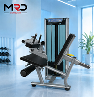 MRD-VS17 Machine Commerciale de Musculation des Jambes Assise (Extension et Flexion) Robuste pour Entraînement du Bas du Corps