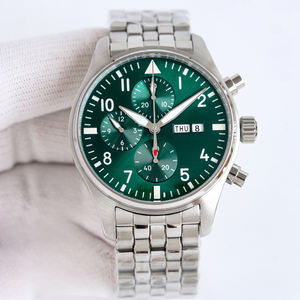 Montre en acier inoxydable, taille dorée, exsudant le luxe, adaptée à diverses occasions, montre mécanique haut de gamme pour homme - Product Image 4