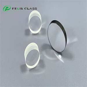 เลนส์โค้งเว้า-โค้งนูน FELIX Edge สีดำเคลือบ Optical IR ทำจากวัสดุ CaF2, ZnSe, ZnS, Ge, MgF2 และแก้ว Si สำหรับระบบ IR - Product Image 5