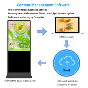 Tầng thường vụ kiosk kỹ thuật số biển và hiển thị wifi LCD màn hình cảm ứng Totem kiốt 43 inch quảng cáo trong nhà CHƠI thiết bị - Product Image 5