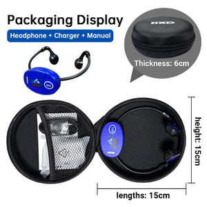 Talkie-walkie multi-langues avec casque à conduction osseuse, appareil d'enseignement pour entraîneur de natation, affichage numérique, indicateur de batterie, écouteur - Product Image 4