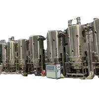 Sécheur à lit fluidisé industriel en acier inoxydable pour le séchage de granulés et de poudres