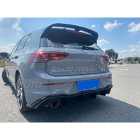 Car Front Bumper Spoiler Lip Diffuser Modification Part For Volkswagen Golf 8 Bumper Guard Protector Cover Car Accessories