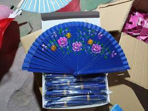 Éventails en bois imprimés double face, dernier design espagnol, pour cadeaux d'affaires (vente en gros) - Product Image 6