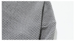 Suéter de Punto con Estampado de Piña para Hombre, Estilo Americano Vintage, Cuello Redondo Grueso, Corte Holgado, Jersey para Otoño e Invierno - Product Image 4