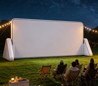 Écran de projection gonflable extérieur EJIA EJ-PM résistant aux intempéries et aux chocs, avec chaise gonflable – Offre Spéciale
