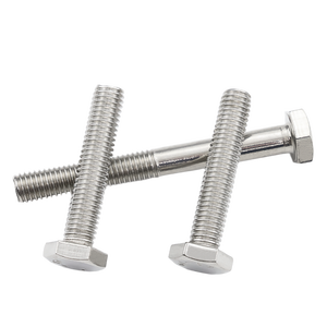 Stainless Steel Hex Head <strong>Bolts</strong> CLASS 4 Grade UNC Thread with <strong>Plain</strong> Finish and Nut - Product Image 5