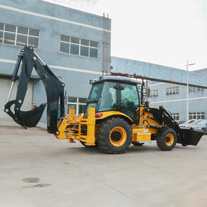 Gratis bezorging. Mini-graafmachine, Euro 5 CE-gecertificeerd, 2,5-tons 4x4 graafmachine voor graven. Graafmachine met laadschop - Product Image 6