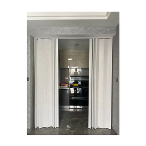 Portes coulissantes en PVC de type concertina, imperméables et économiques - Product Image 1