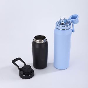 New Arrival Wide Mouth Stainless Steel Vacuum Insulated Leak-Proof Water Flask with Custom Logo 600ml/800ml for Sport Gym Hiking - Product Image 5