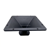 Accessoires professionnels pour haut-parleur à cornet avec disque, cornet de haut-parleur, cornet en plastique 270*270mm