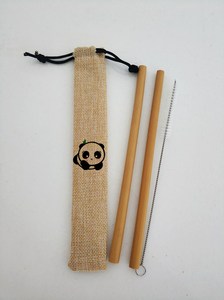 2025 bán buôn chi phí thấp khuyến mại Quà tặng đám cưới bền vững sinh thái thân thiện phân hủy sinh học tre uống rơm biểu tượng tùy chỉnh - Product Image 4