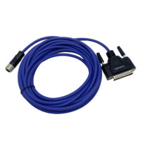 Cable de Datos de CA de Alta Calidad CAB-DS05-S M12 IO, Escáner Fijo, Lector y PLC de Grado Industrial, 1 Año de Garantía